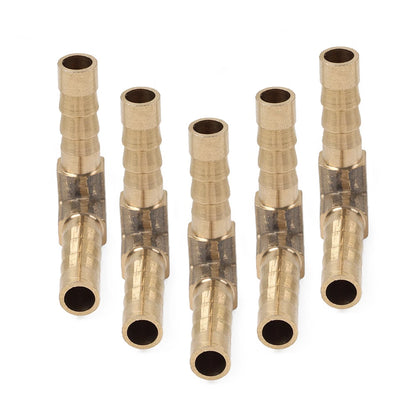5Pc 5/16" Brass Barbed Pipe Fitting Hose Barb Elbow 90��