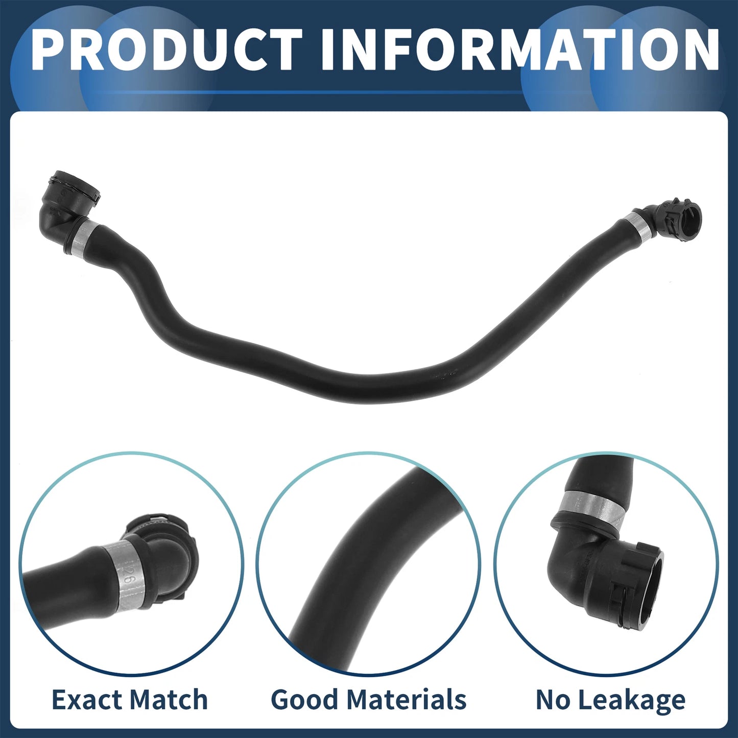 Radiator Hose for BMW 320i, 328i (2012-2016) - Durable Replacement Parts