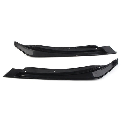 Front Lip Spoiler Fins for Mercedes Benz A-Class W176 (2016-2018)