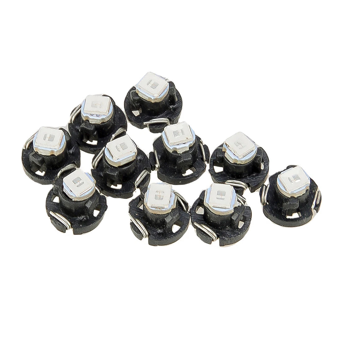 10Pc Blue T3 LED Neo Wedge Dash Light Bulbs for Instrument Cluster