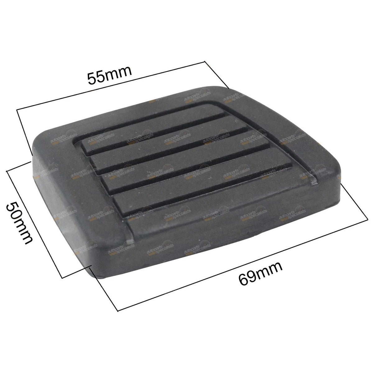 Genuine Nissan Pedal Pad Rubber for Datsun 260C (1973 - 1979)