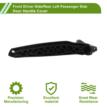Door Panel Handle Pull Trim Cover for BMW E70 X5 (2008-2013) Black