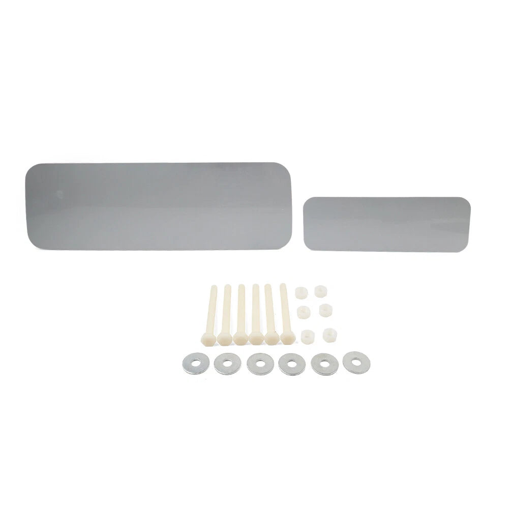 Silver Rear Tire Wheel Cover Plate for Land Rover Defender 90 110 130 (2020-2024)