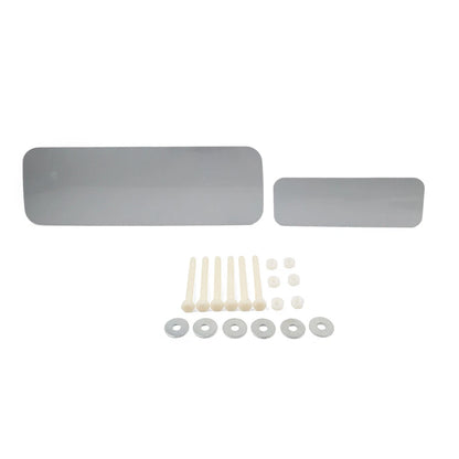 Silver Rear Tire Wheel Cover Plate for Land Rover Defender 90 110 130 (2020-2024)