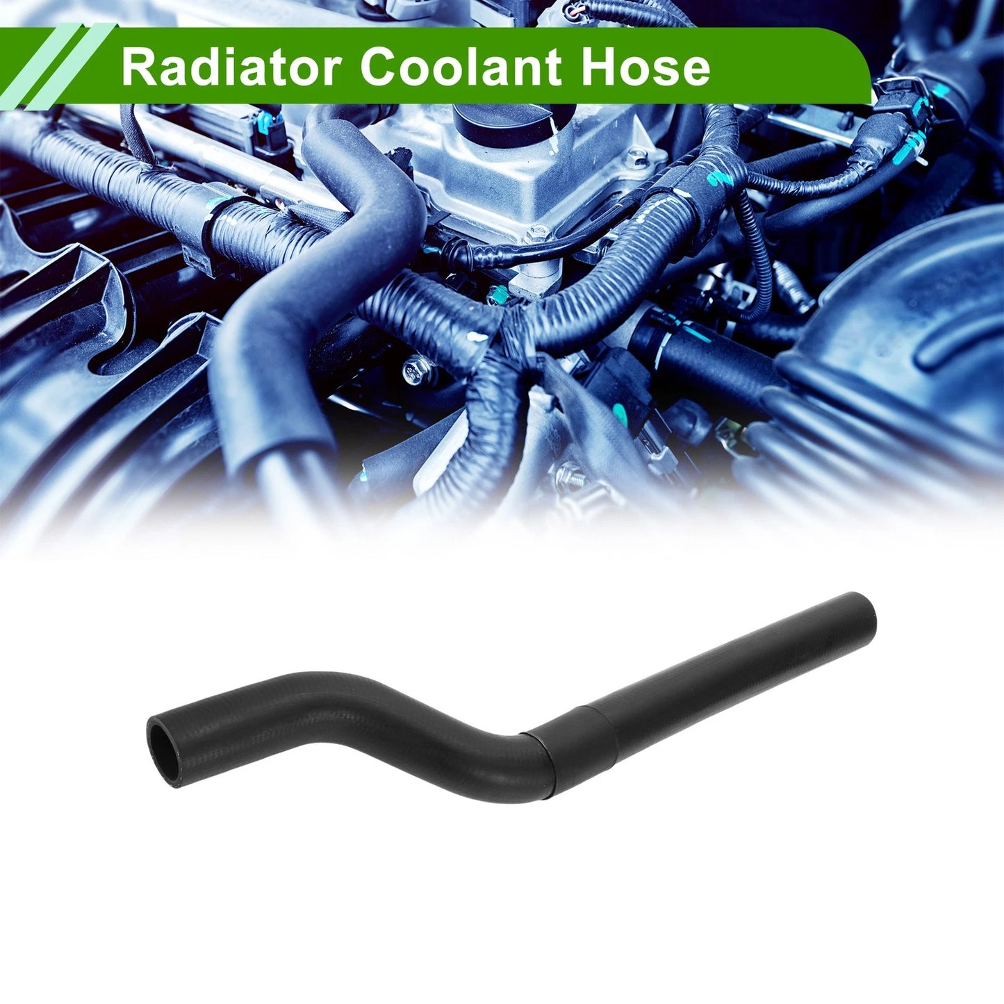 Radiator Coolant Hose for Toyota Camry (1992-2001) Rubber Black 1 x Pc