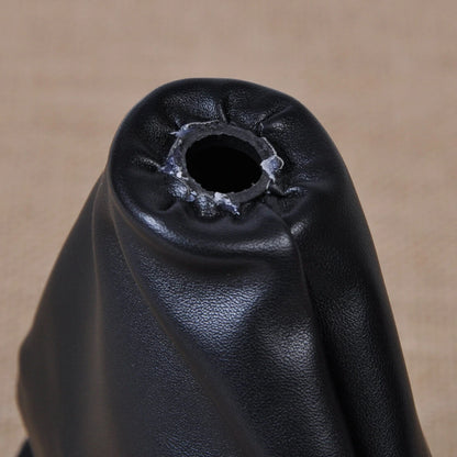 Black PU Leather Gear Boot Gaiter Cover for Mazda Protege, 323 (1990-2002)