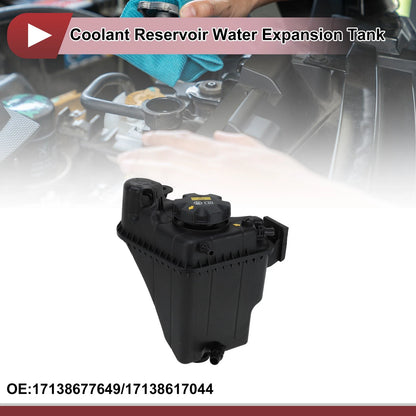 Coolant Expansion Overflow Tank w/ Cap for BMW F22 F23 F30 (2012-2019)