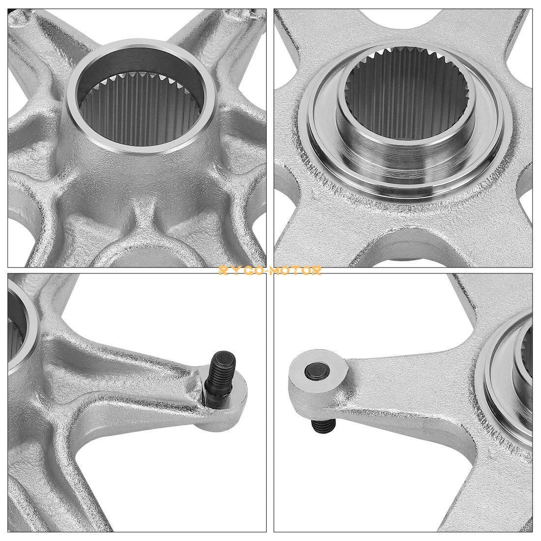 REAR SPROCKET & SPROCKET HUB ASSEMBLY for Yamaha Raptor 660R ATV (2001–2005)