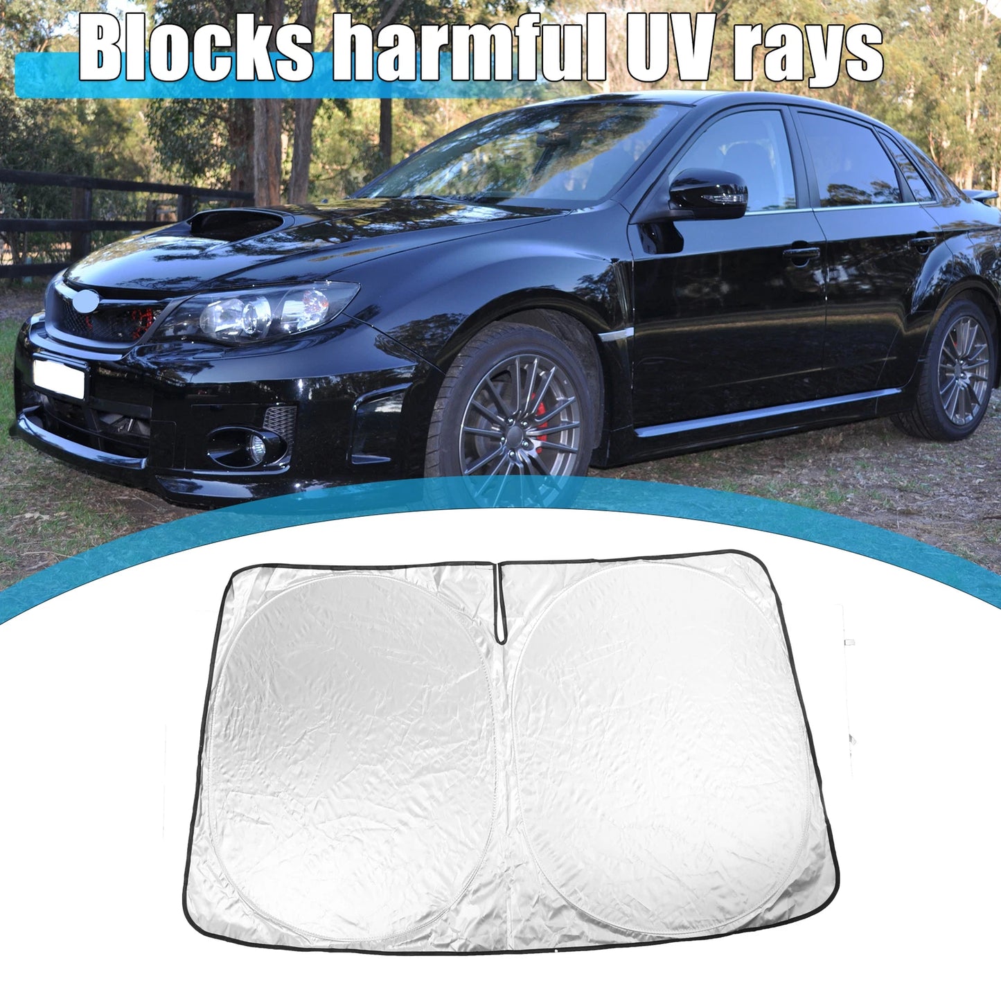 Foldable Windshield Sun Shade 144x87cm for Subaru Impreza (2015-2022)