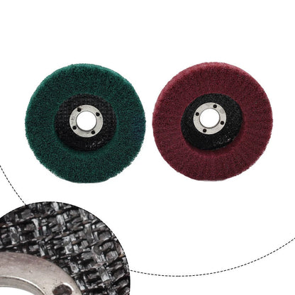 100mm Nylon Fiber Flap Buffing Wheel for Angle Grinder