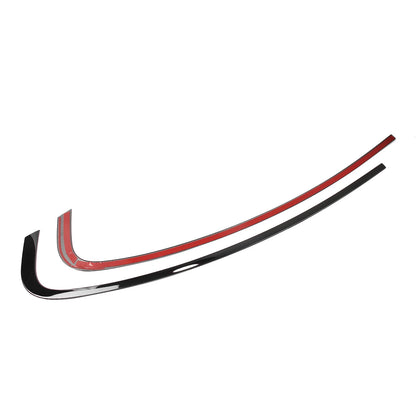 8 x Window Strip Moulding Seal for BMW 5 Series G30 (2018-2023) Chrome Black
