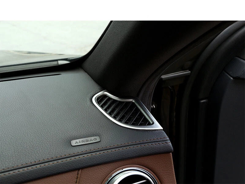Chrome Dashboard Air Outlet Vent Cover Trim fit for Benz S Class W222 2014-2018