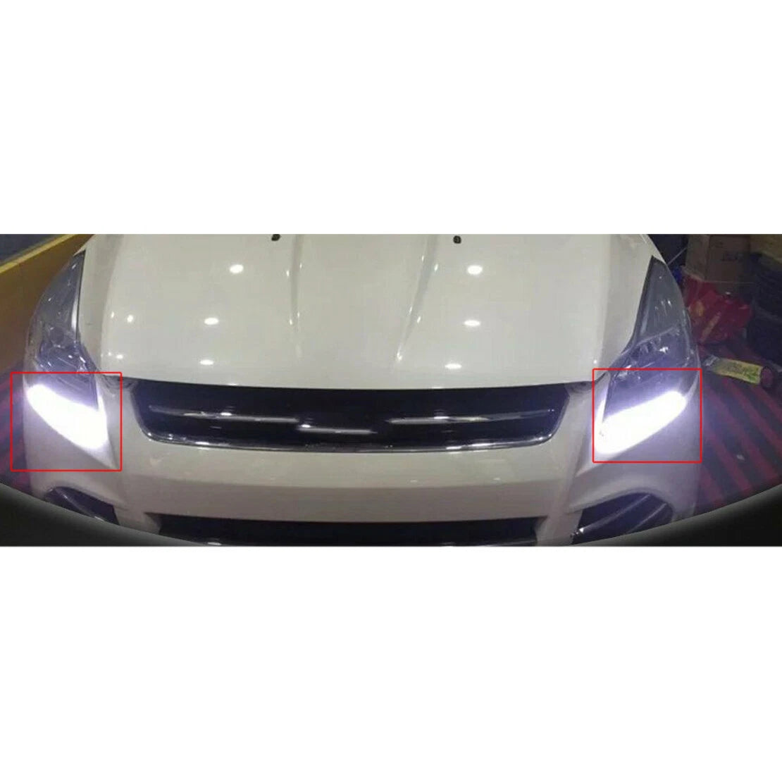 LED DRL Driving Light Turn Signal Fog Lamp for Ford Kuga Escape (2013-2016)