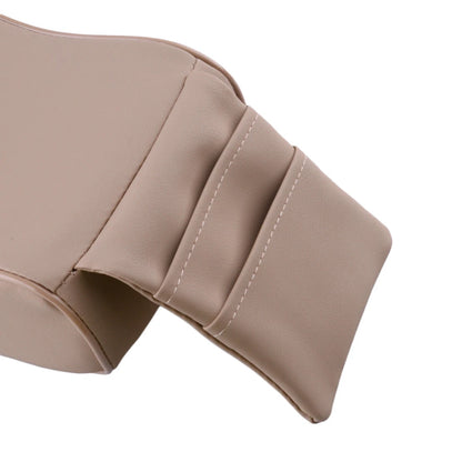 Beige Armrest Mat Cushion Cover for Center Console Box - Protector