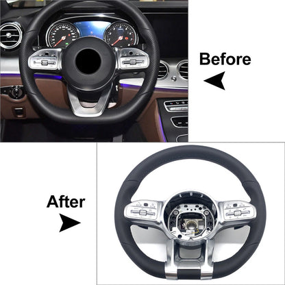 Performance Steering Wheel Lower Trim Cover for Mercedes-Benz A B C E Class