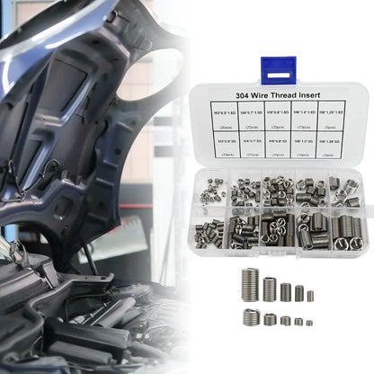 150-Piece Stainless Steel Insert for M3 M8