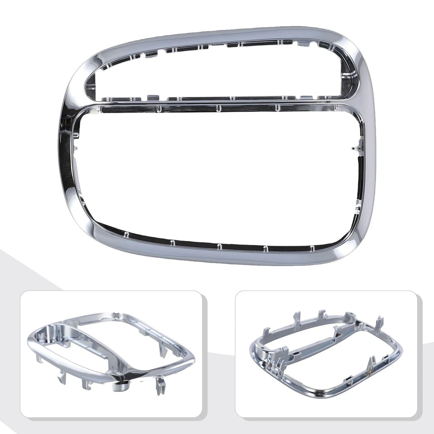 Chrome Gear Shift Panel Cover Trim for Benz C W203 C230 C320 (2000–2007)