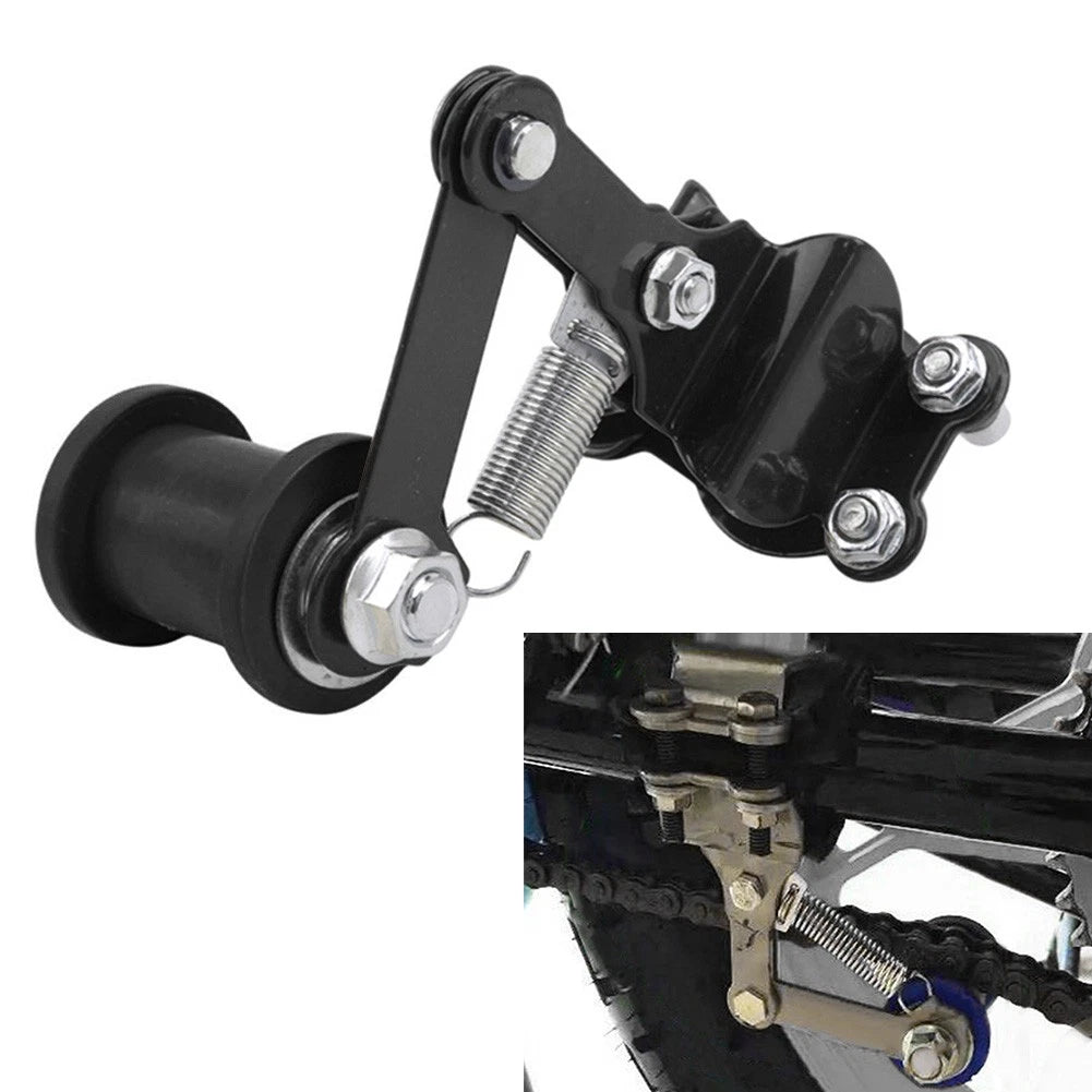 Black Chain Tensioner Roller Adjuster for Motorcycle ATV Dirt Bike
