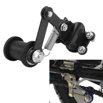 Black Chain Tensioner Roller Adjuster for Motorcycle ATV Dirt Bike