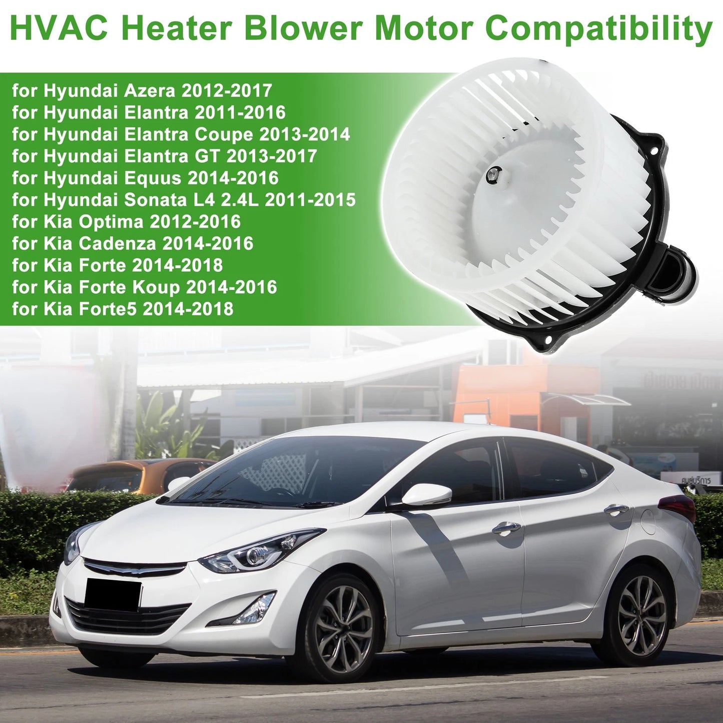Blower Motor Assembly for Hyundai Azera (2012-2017)
