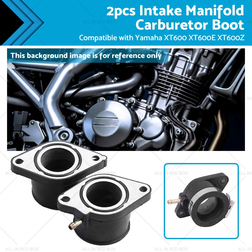 Carburetor Intake Manifold Boots for Yamaha XT600 XT600E XT600Z TT600 XT500