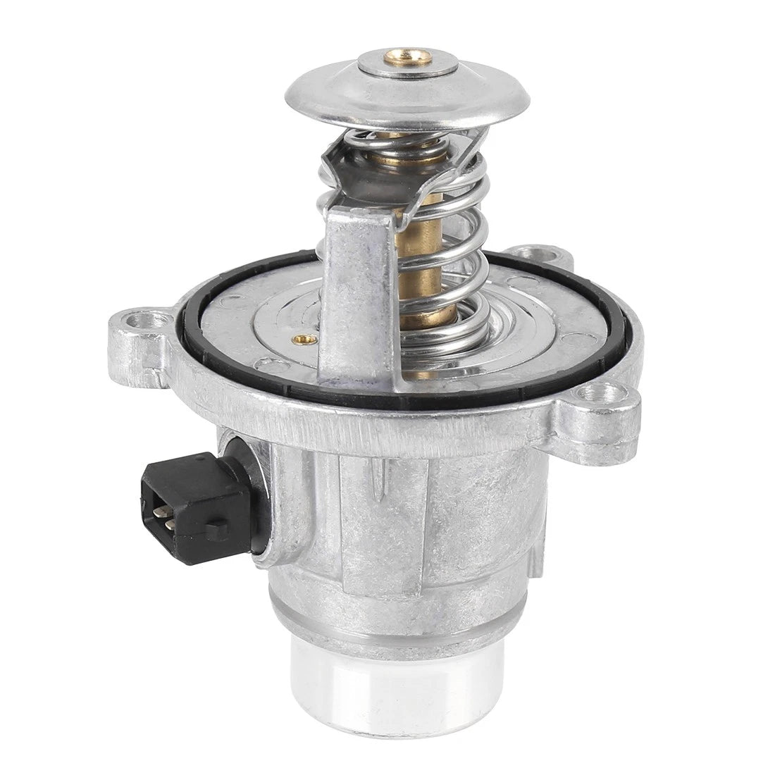 Thermostat Housing for BMW X5 2004-2006, 100℃, 2 x 11537586885, 11537502779