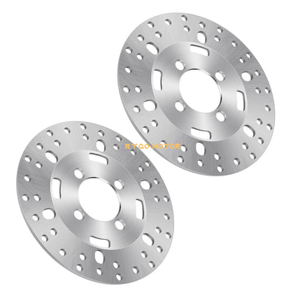 2 x Front Brake Disc Rotors for Yamaha Big Bear 350 400