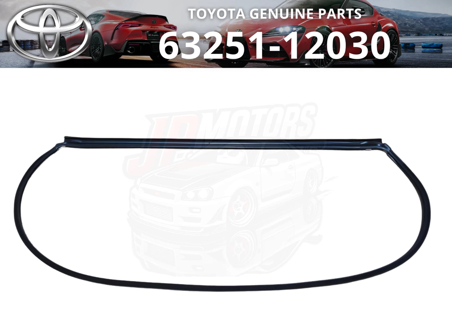 Sun Roof Weather Strip Glass Sliding for Toyota Corolla AE86