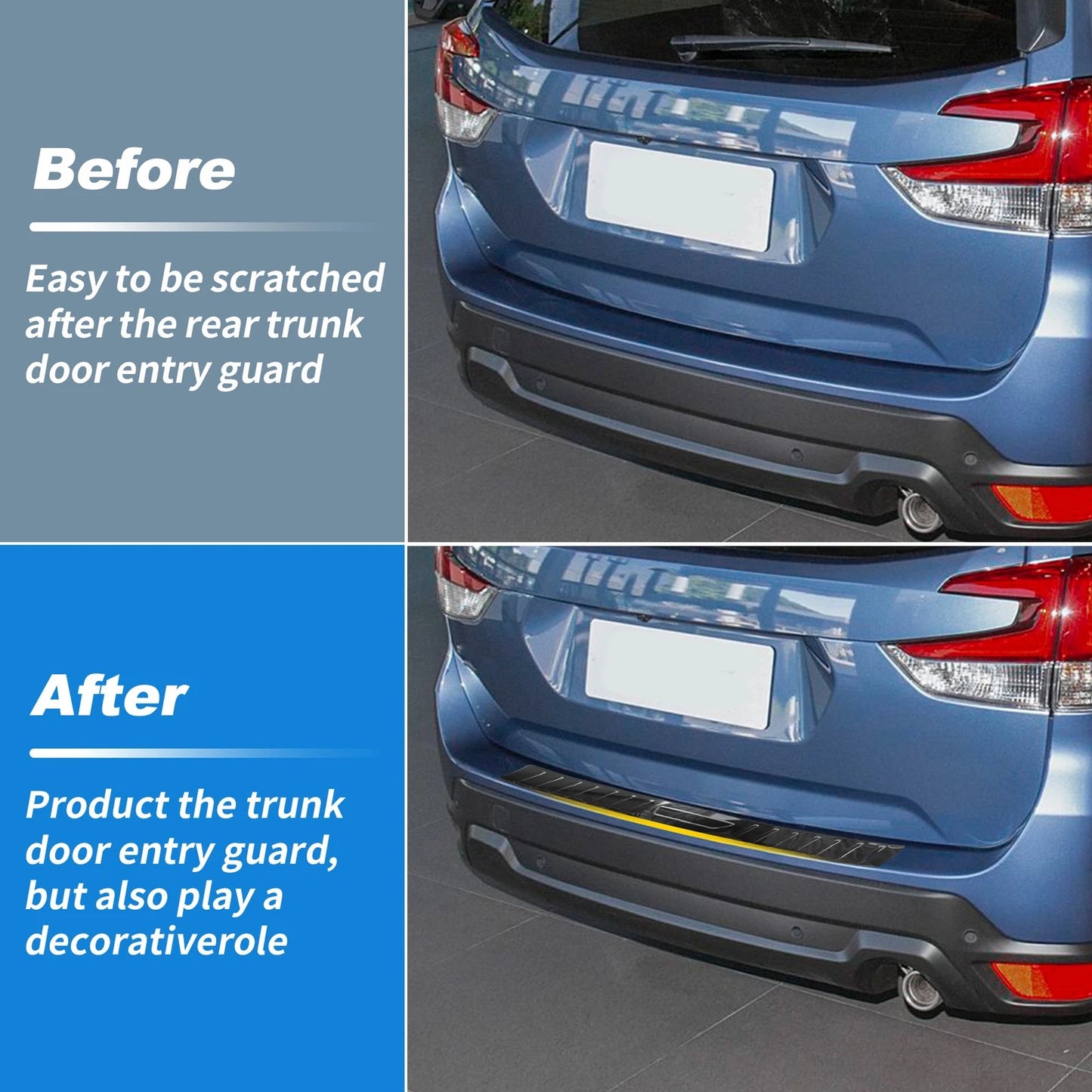 Rear Bumper Guard Protector for Subaru Forester (2019-2024)