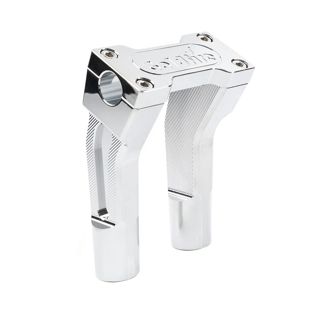 6" Pullback Handlebar Risers Clamp Chrome for Harley 1" Handlebar