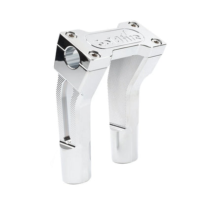 6" Pullback Handlebar Risers Clamp Chrome for Harley 1" Handlebar