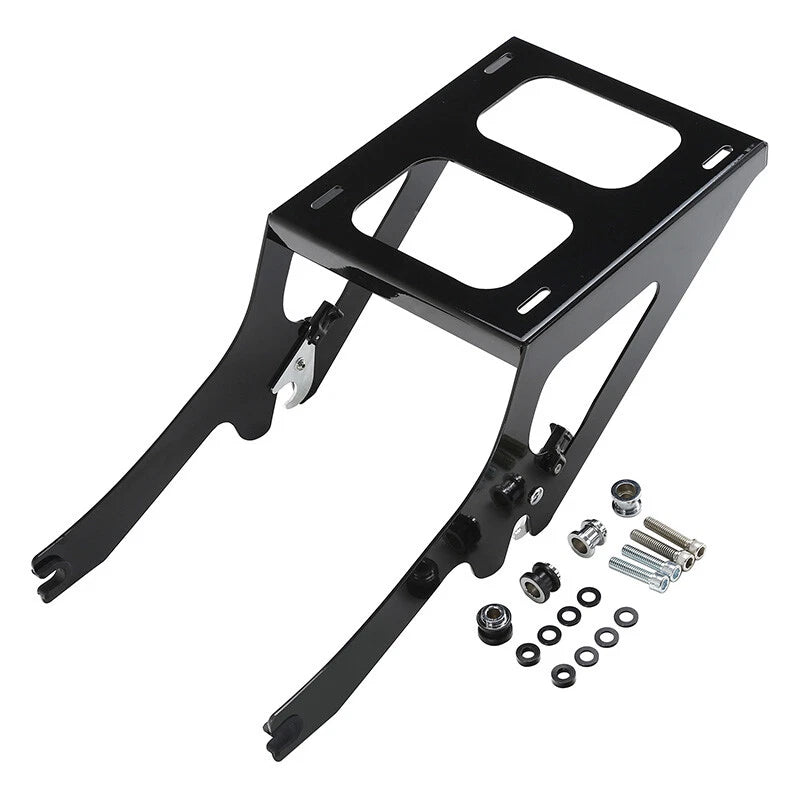 1 x Black Razor Trunk Mount Rack for Harley Softail Deluxe FLDE (2018 - 2025)