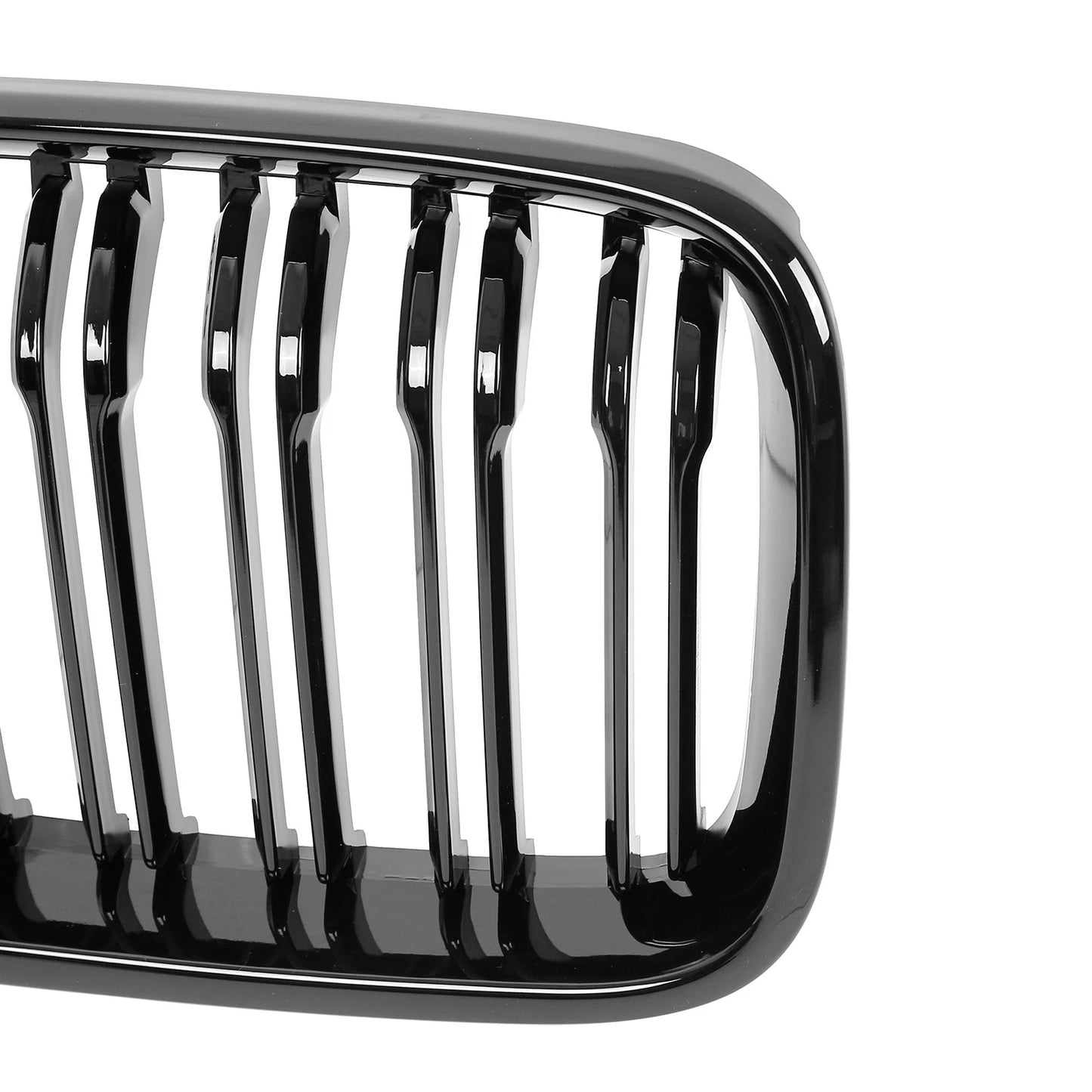 Glossy Black Front Hood Grill Kidney Grille for BMW X3 (2015-2017)