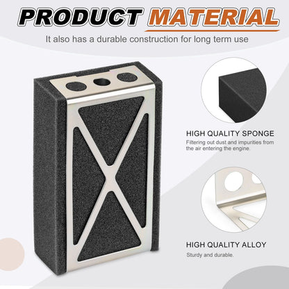 Air Filter Cleaner Element with Plate for Honda FourTrax 70 TRX70 1986-1987
