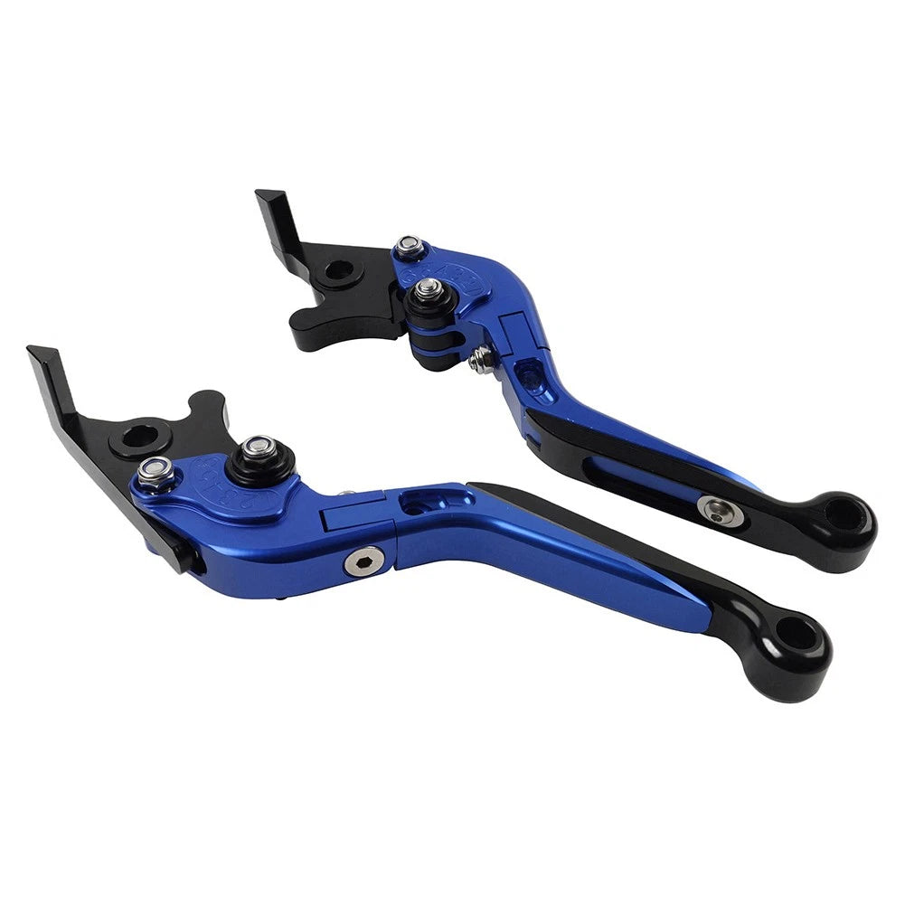 Folding Extendable Brake Clutch Levers for Kawasaki ZX1400 ZX14R ZZR1400 (06-17)