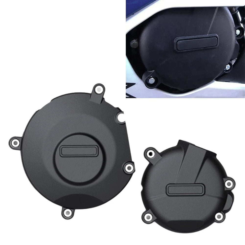 Black Motorcycle Engine Protection Cover for Suzuki GSXR1000 (2005-2008)