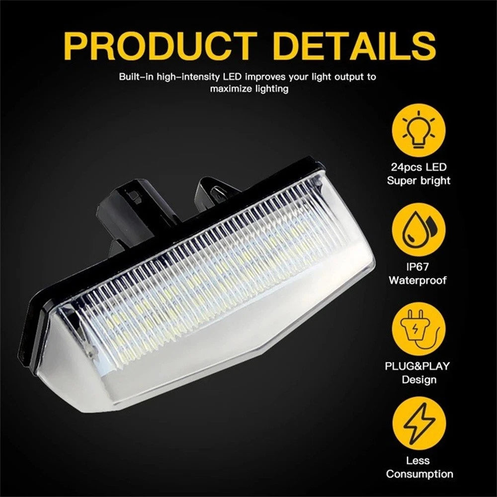 LED License Plate Light Assembly  For Toyota Venza (2009-2013)