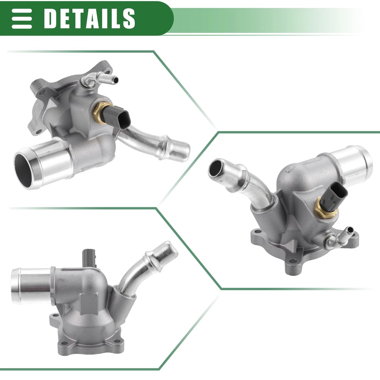 Engine Coolant Thermostat Housing Assembly for Jeep Cherokee (2014-2021)