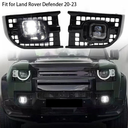 Front Fog Light White LED Driving Lamp for Land Rover Defender 110 90 130 (2020-UP)