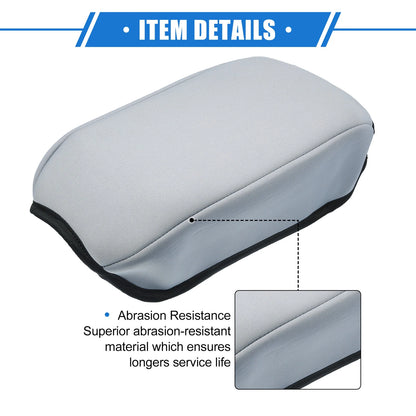 Armrest Protector Cover Pad for Jeep Compass 2010-2022 Neoprene Gray