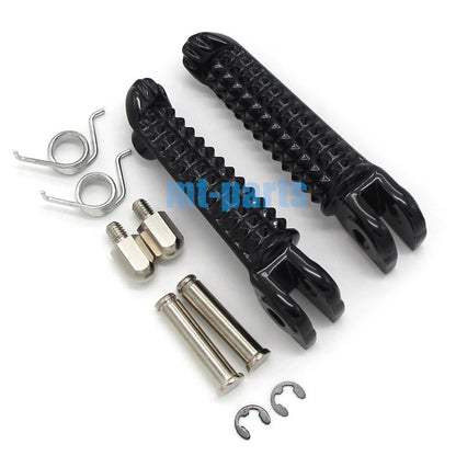 Black Front Footrest Pegs for Yamaha YZF R6R (2005-2011)