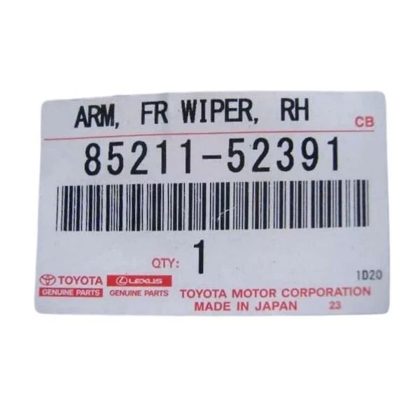 Front Wiper Arm RHD for TOYOTA VITZ YARIS