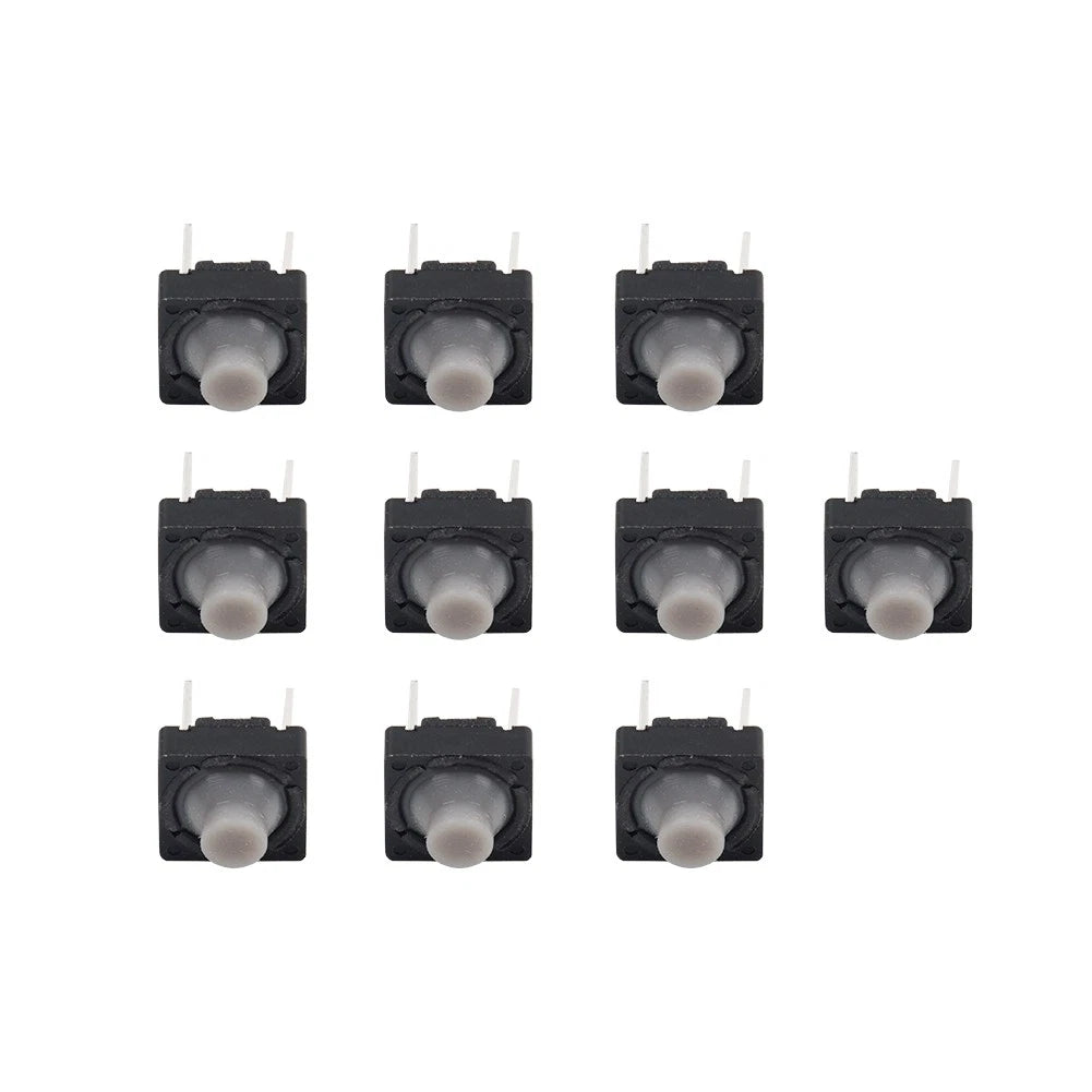 10 x 8mm Momentary Tactile Push Button Switch for PCB Panels
