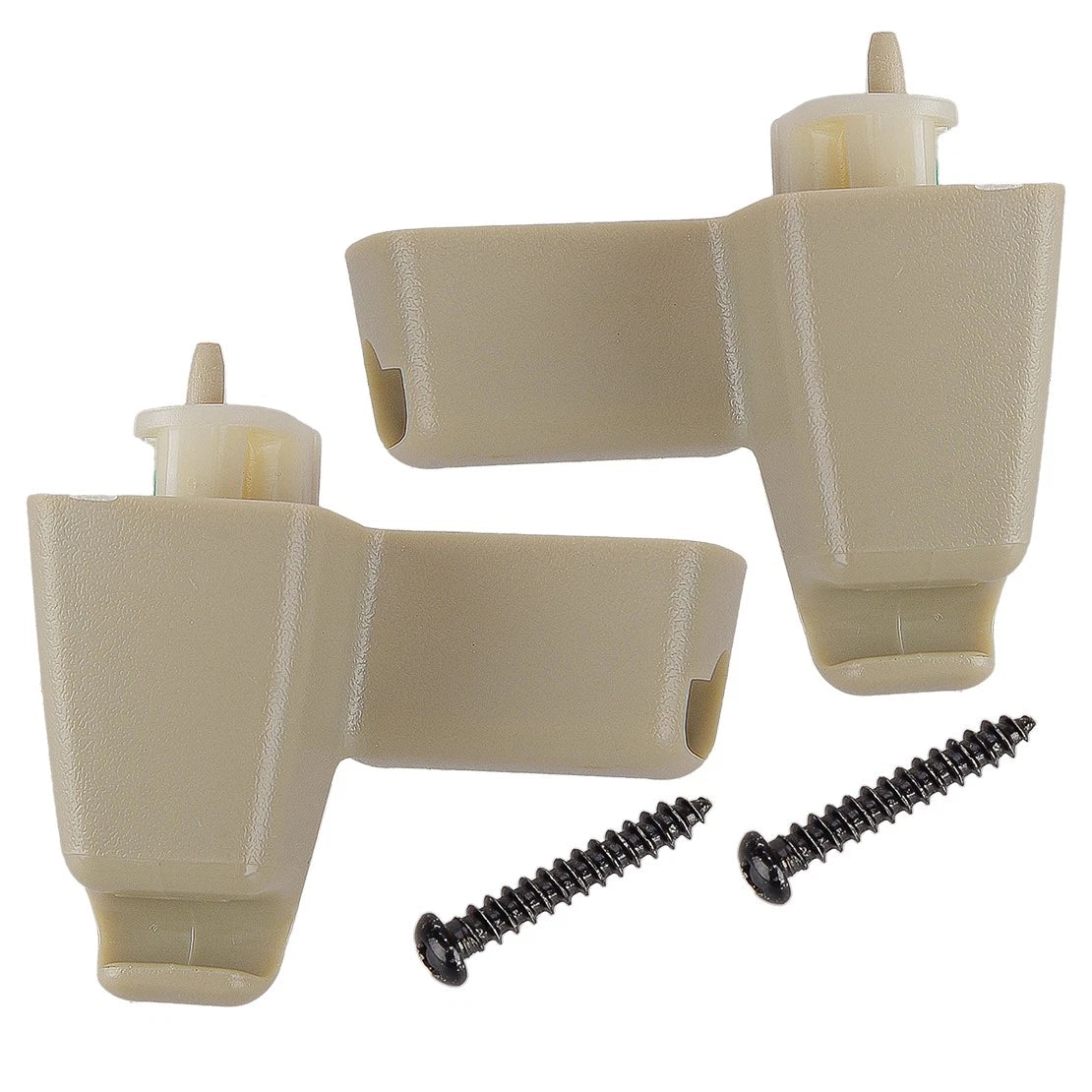 Grey Front Sun Visor Retainer Clips for Land Rover Range Rover L322 (2002-2012)