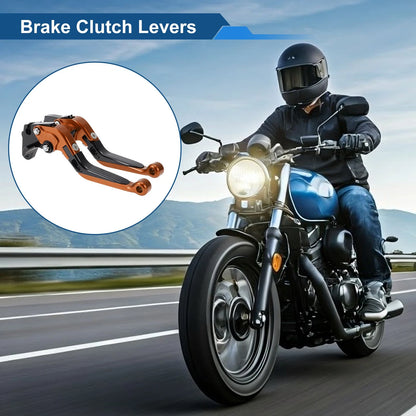 Adjustable Short Long Brake Clutch Lever for Yamaha WR125X (2009–2015)