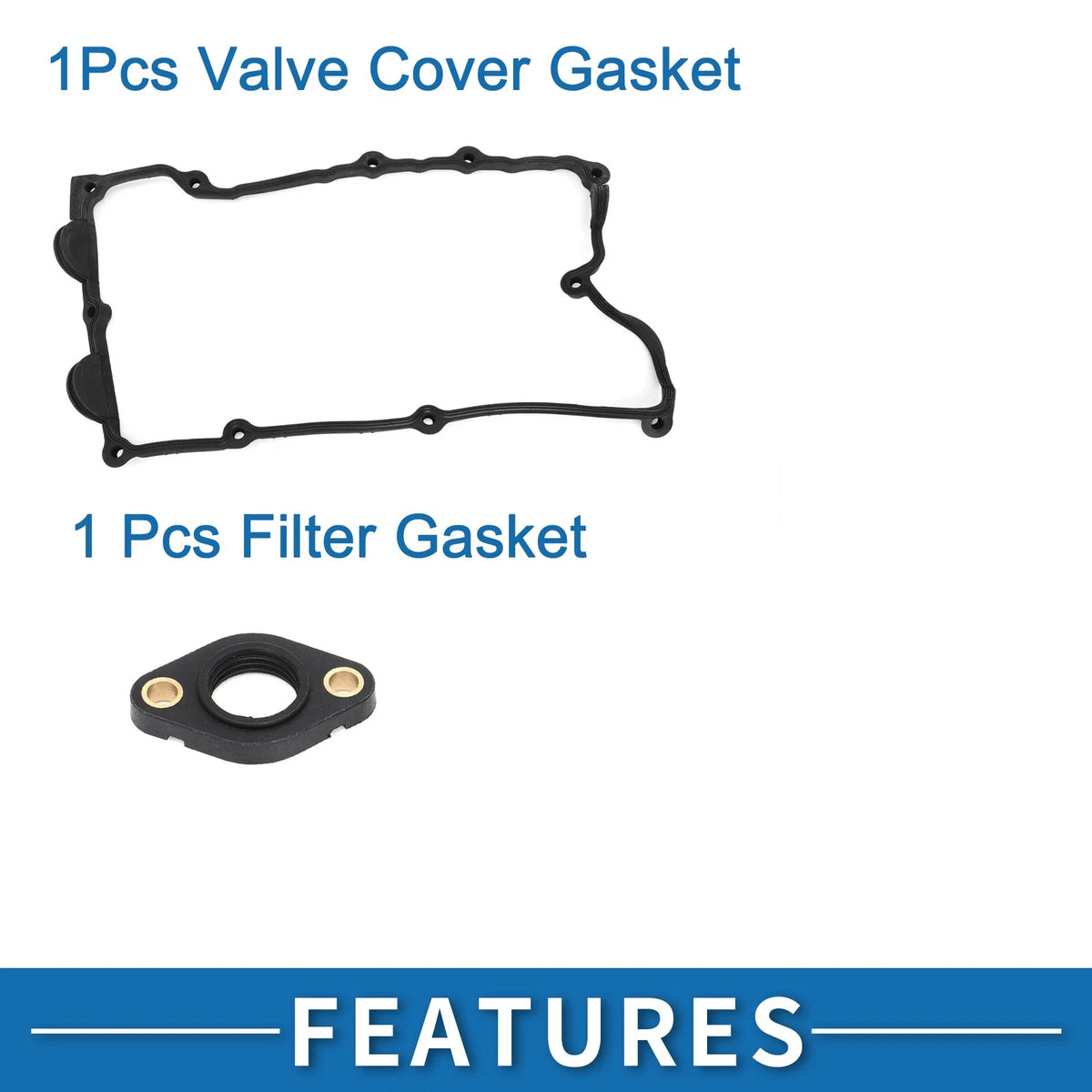 Valve Cover Gasket for BMW 1 E87 120i (2003-2011) 1 Set