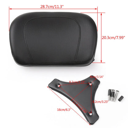 Sissy Bar Back Cushion for Harley Street Electra Glide Road King (2009-2014)