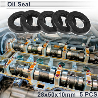 Oil Seal 28x50x10mm Rotary Shaft Seal Nitrile Rubber TC Ring for Make Model