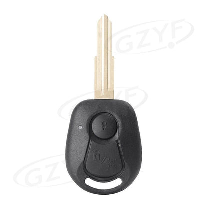 Buttons Remote Key Fob Shell Case for Ssangyong Actyon Kyron Rexton (2005-2017)