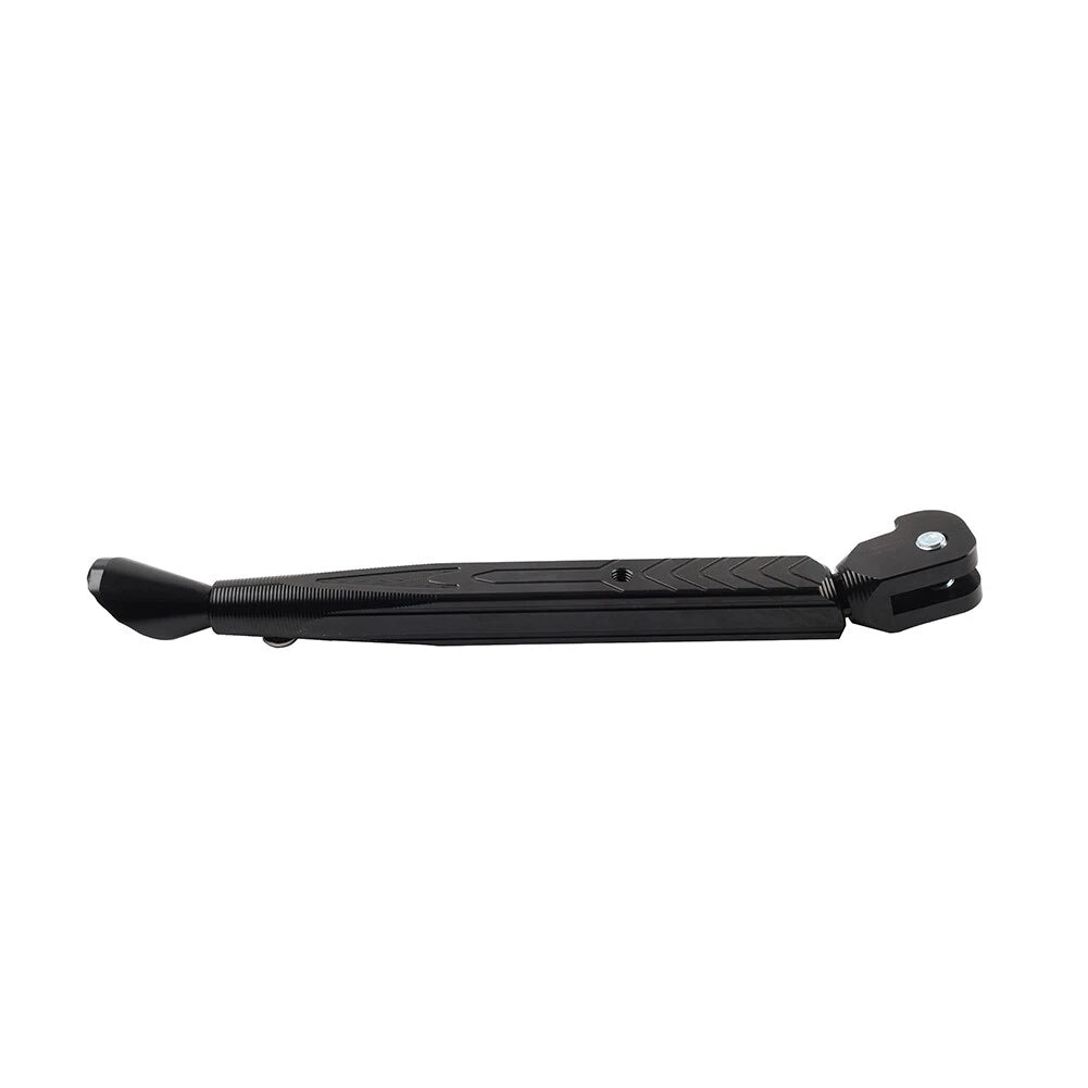 Black CNC Aluminum Adjustable Kickstand Foot for Universal Motorcycles